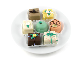 Image showing Petit fours