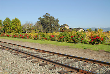 Image showing Wine Country railroad