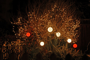 Image showing Christmas lights