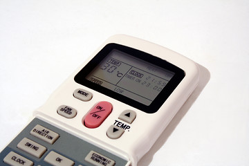 Image showing Air conditioner remote control