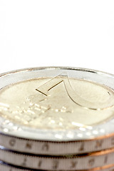 Image showing Two Euro Coins