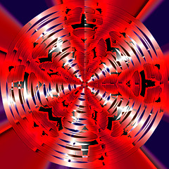 Image showing Abstract 3d background