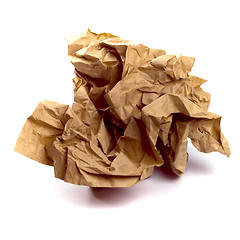 Image showing crumpled paper