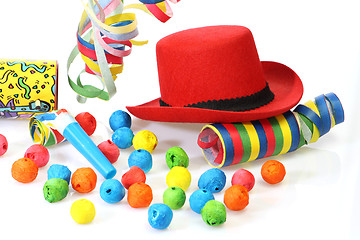 Image showing Red party hat