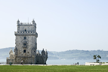 Image showing Tower of Belem (Torre de Belem), Lisbon, Portugal