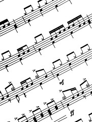 Image showing sheet music