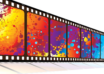 Image showing film along rainbow