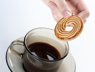 Image showing Cup with coffee