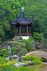 Image showing Chinese Garden in Singapore