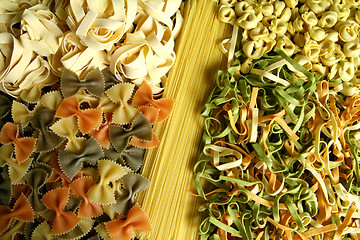 Image showing Italian pasta background