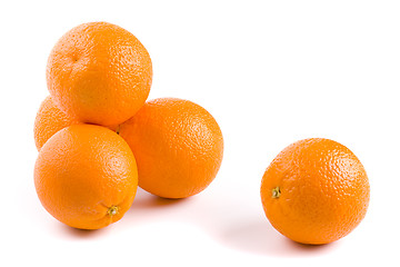 Image showing fresh oranges