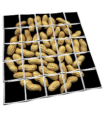 Image showing peanuts collage