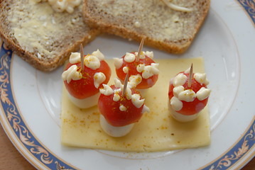 Image showing sandwiches a la mushroom