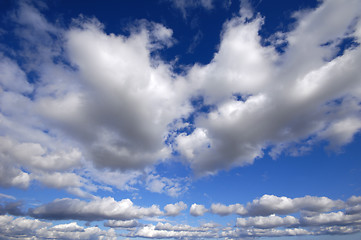 Image showing Clouds and blue sky