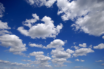 Image showing Cumulus clouds