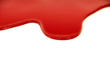 Image showing Red paint