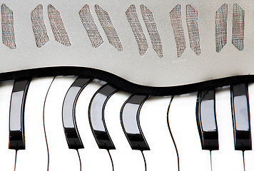 Image showing Accordion background