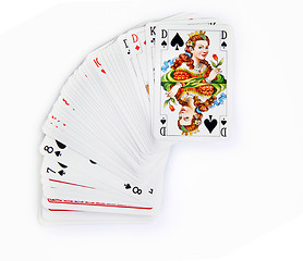 Image showing the queen of spades