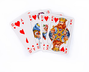 Image showing Lucky cards