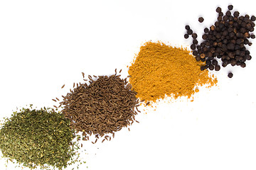 Image showing various spices