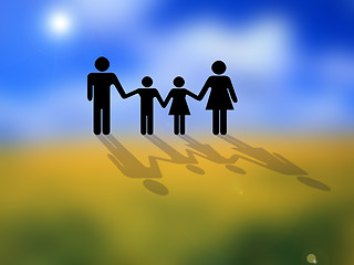 Image showing Conceptual family image