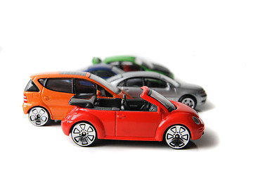 Image showing color car toys