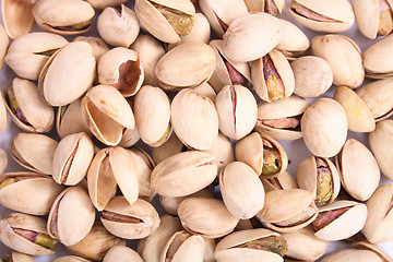 Image showing pistachios background