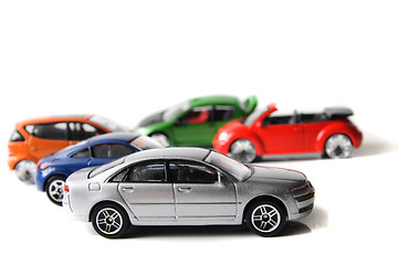 Image showing color car toys