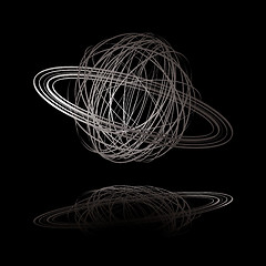 Image showing saturn scribble