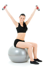 Image showing fitness instructor