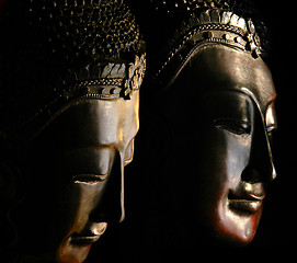 Image showing Buddha Masks