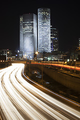 Image showing Tel Aviv night city