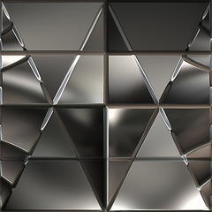 Image showing geometric steel