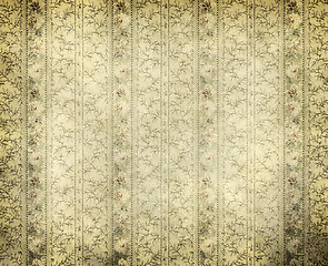 Image showing old grunge wallpaper