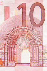 Image showing Ten Euros