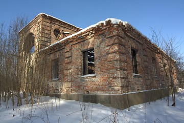 Image showing ruins of old house