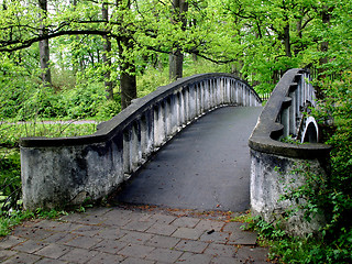 Image showing A bridge in the park [2]