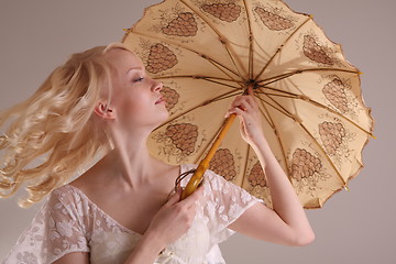 Image showing Woman in wedding dress