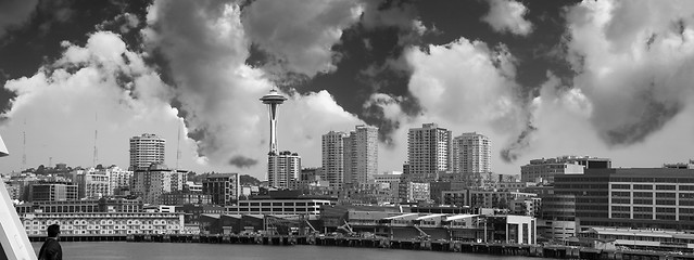 Image showing Seattle Skyline Panoramic