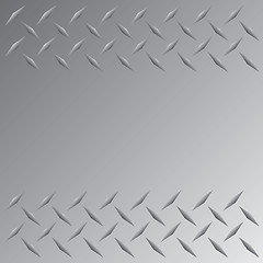 Image showing Diamond Plate Border