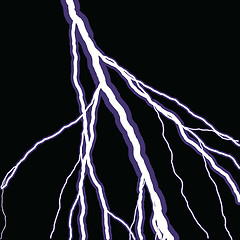 Image showing Lightning Bolts 