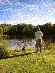 Image showing Patient Fisherman