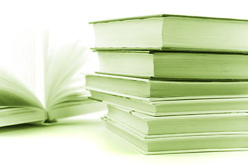 Image showing stack of books