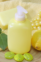 Image showing Lemon soap