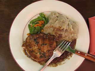 Image showing Roasted pork