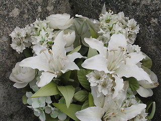 Image showing Artificial flowers