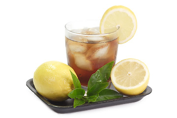 Image showing Lemon ice tea_3