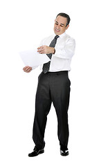 Image showing Confused businessman