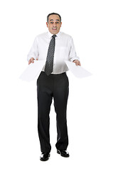 Image showing Confused businessman