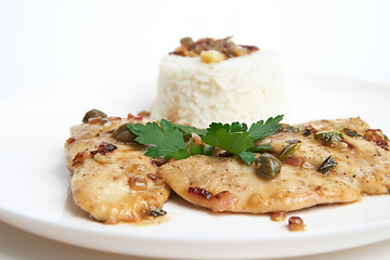 Image showing Chicken picatta